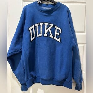 Vintage Blue Duke Crewneck Steve & Barry’s